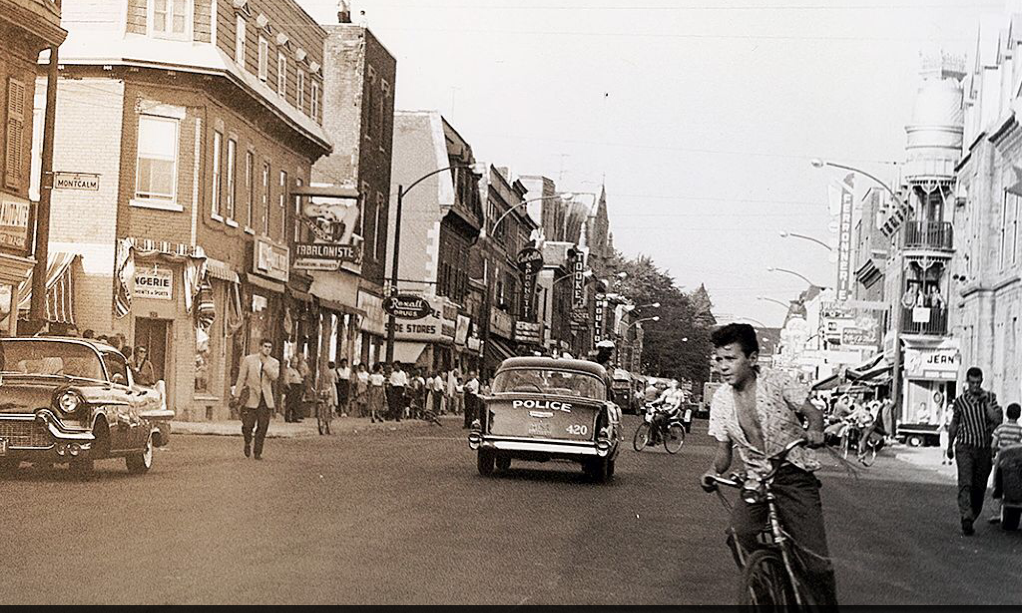 rue ontario 1959