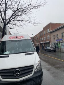 camion de l'anonyme du CIUSS Centre-Sud