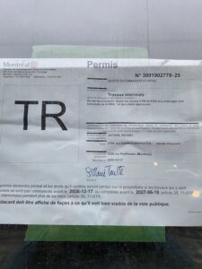 déclaration travaux SAQ beaudry